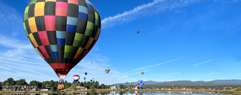 hot air balloon ride